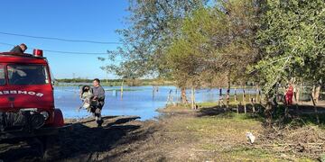 Comenzaron a evacuar las primera familias en Gualeguaychú
