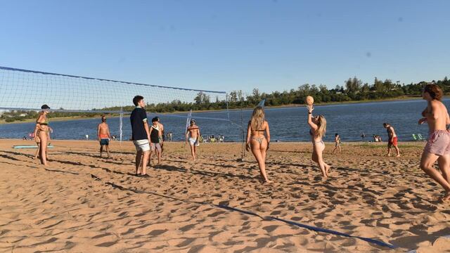 Fin de semana de actividades en la costanera de Concordia.
