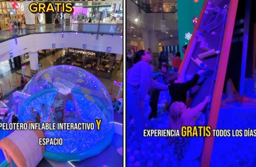 Vacaciones de invierno: dónde está el enorme pelotero gratuito de Buenos Aires que es furor en TikTok