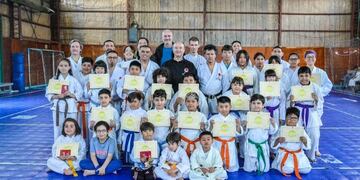 Cerraron el 2023 las escuelas de Karate-Do del Municipio