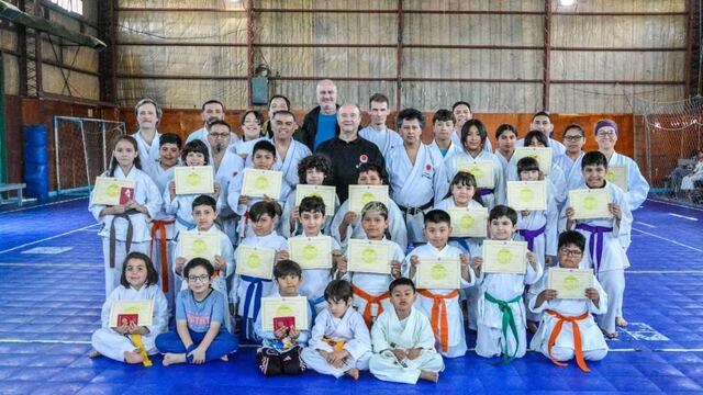 Cerraron el 2023 las escuelas de Karate-Do del Municipio