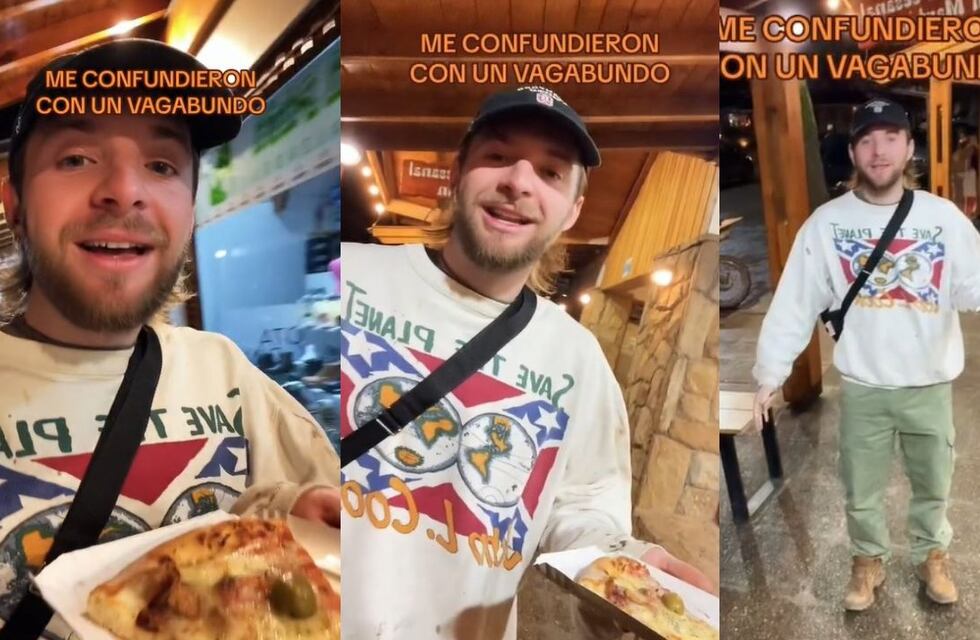 Estaba vestido “aesthetic”, lo confundieron con un vagabundo y le regalaron una pizza
