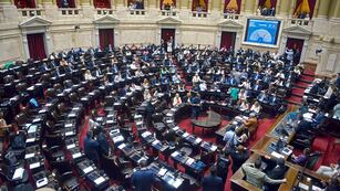 Ley ómnibus. El oficialismo alcanzó cuórum (137) y arrancó la sesión en Diputados para aprobar la Ley "Bases". (HCDN)