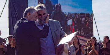 Alberto Rodríguez Saá junto a su hijo: ¿El próximo candidato a gobernador de San Luis en 2023?