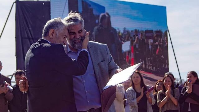 Alberto Rodríguez Saá junto a su hijo: ¿El próximo candidato a gobernador de San Luis en 2023?