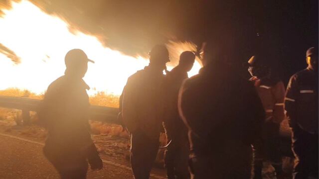 Incendio en El Trapiche