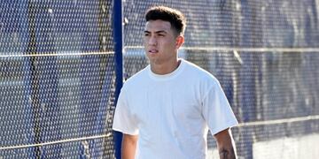 Alan Velasco habló sobre la confianza que le dan en Boca. (Prensa Boca)