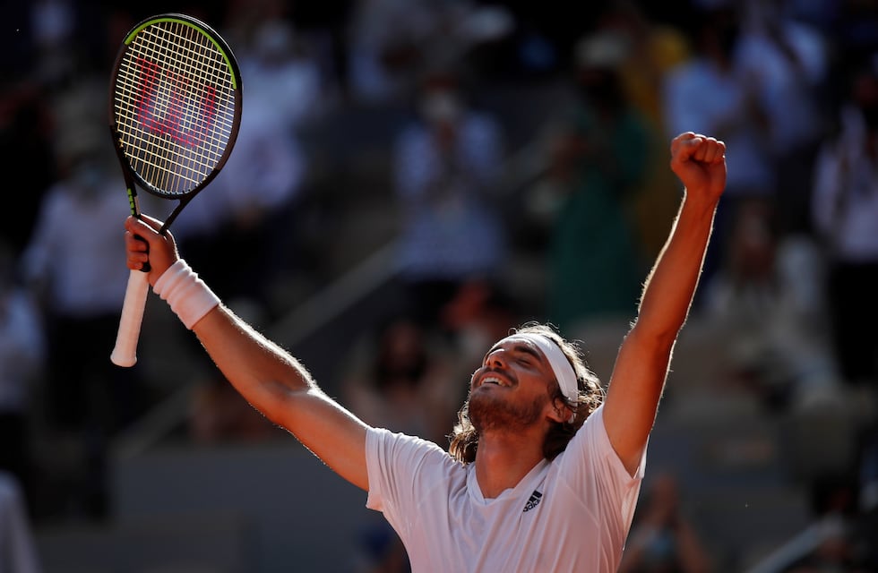 Roland Garros tiene a su primer finalista: Stéfanos Tsitsipás venció en semifinales a Alexander Zverev