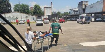 El helicóptero sanitario de la provincia trasladó a un paciente desde Mala Mala, en alta montaña.