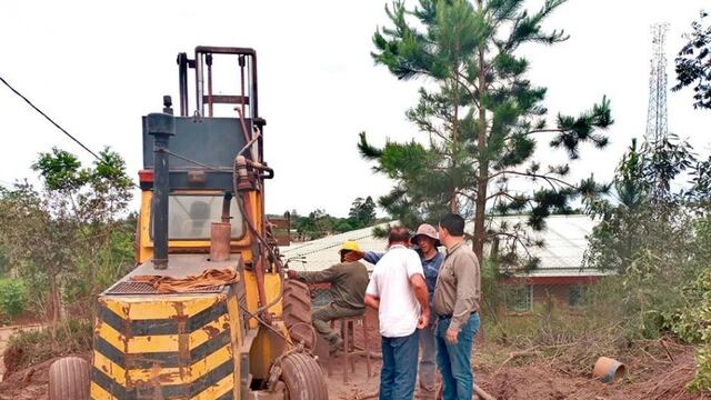 Un pozo perforado beneficiará a unas 40 familias en Dos Hermanas.