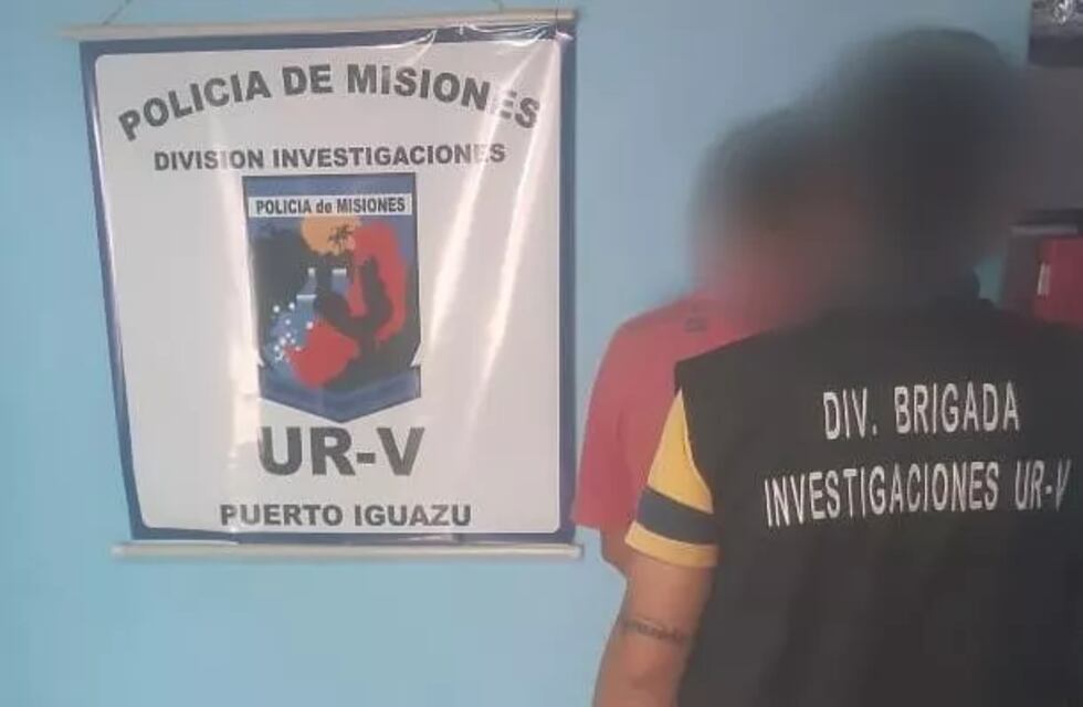 Hombre detenido acusado de robar en una vivienda de Puerto Iguazú