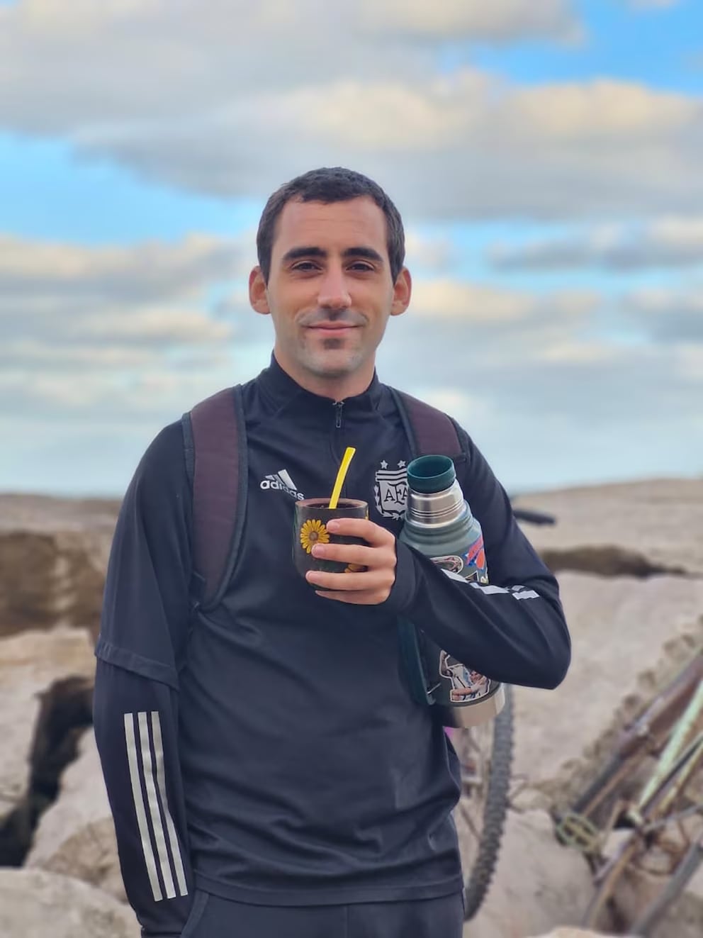 Es de Banfield, pero hincha de Aldosivi de Mar del Plata.