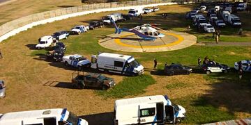 El operativo incluyó a Prefectura y terminó con una veintena de detenidos