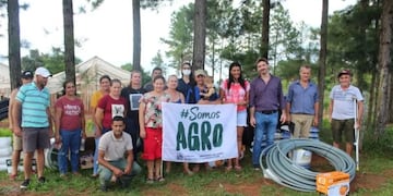 Nuevos sistemas de riego serán instalados en El Soberbio.