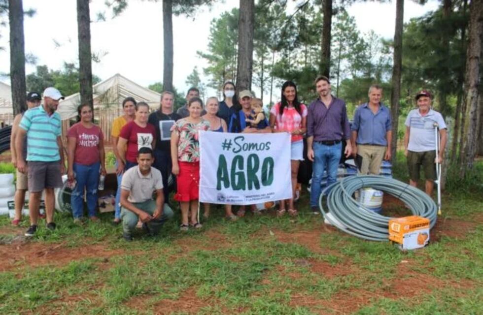 Nuevos sistemas de riego serán instalados en El Soberbio
