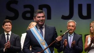 Orrego asumió como gobernador de San Juan.
