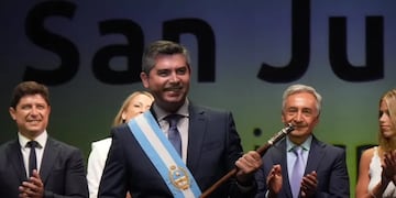 Orrego asumió como gobernador de San Juan.