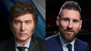 Milei y Messi, juntos en Estados Unidos.