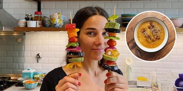 La cena otoñal de Juana Viale para las noches de frío