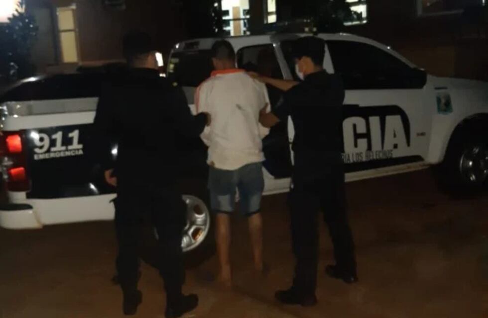 Oberá: Detenido por amenazar a los vecinos con la cadena de una moto