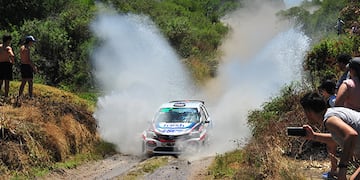 Accidente fuerte del concordiense.