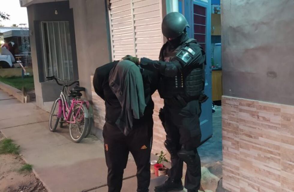 La FPA desbarató una banda con 4 detenidos en Arroyito que comercializaban estupefacientes