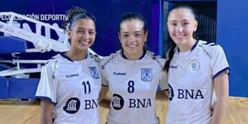 Camila Nahir Carrizo, Guadalupe Martínez López Olivares y Luciana Martinelli jugarán el torneo Sur-Centro Juvenil, en Brasil.