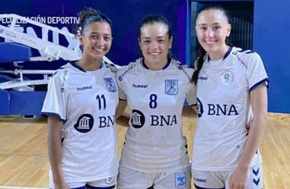 Handball Selección Juvenil: tres mendocinas buscarán la clasificación al Mundial de Croacia