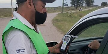 Realizaron controles de tránsito durante las fiestas.