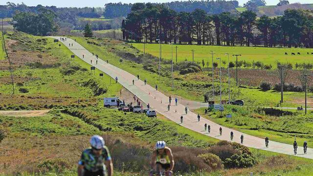 "Hombre de Piedra", el duatlón regresa a Tandil tras la pandemia de coronavirus.