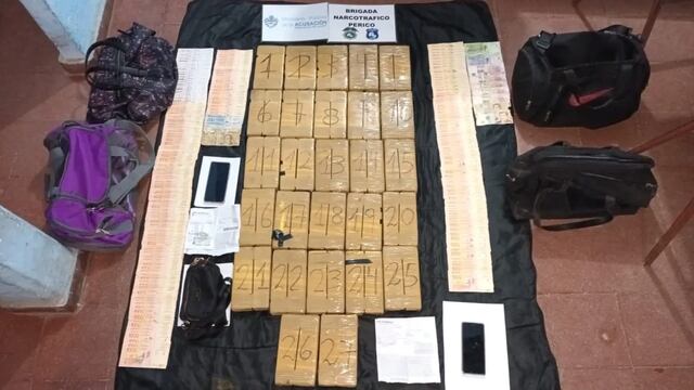 Dos pasajeras bolivianas habrían ocultado casi 30kilos de cocaína en el baño de un colectivo que desde Jujuy iba a Mendoza.
