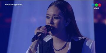 Cecilia Beba Mirabile compitió en los cuartos de final de La Voz Argentina y, aunque emocionó a todos, no quedó en el certamen.