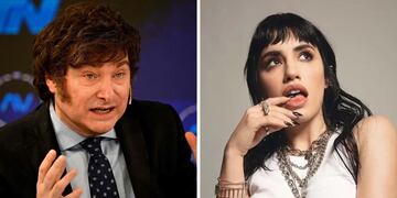 Milei no se quedó callado y le respondió a Lali, aunque aseguró no saber quién es: “Yo escucho a los Rolling Stones”.