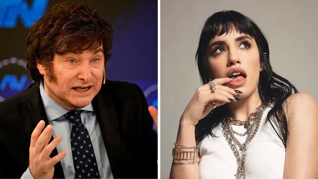 Milei no se quedó callado y le respondió a Lali, aunque aseguró no saber quién es: “Yo escucho a los Rolling Stones”.