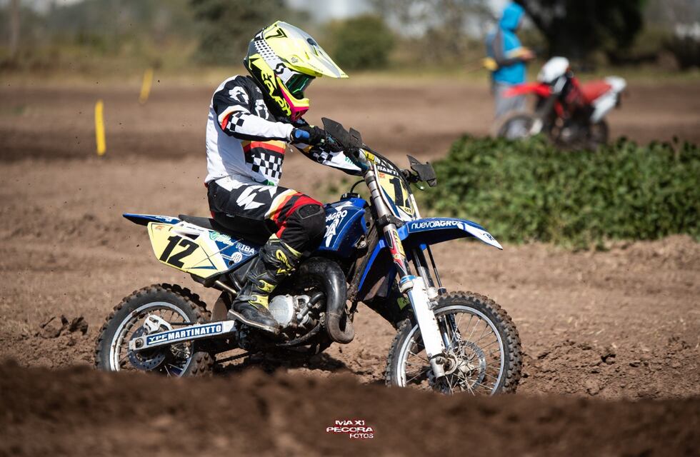 Santino Riba de Arroyito se consagró subcampeón del Campeonato Cordobés de Motocross