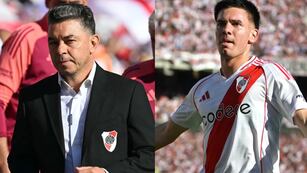 El entrenador tuvo que llamar al colegio de River.