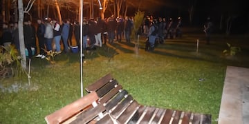 El operativo ocurrió cerca de las 3 de la mañana.