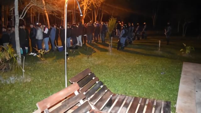 El operativo ocurrió cerca de las 3 de la mañana.