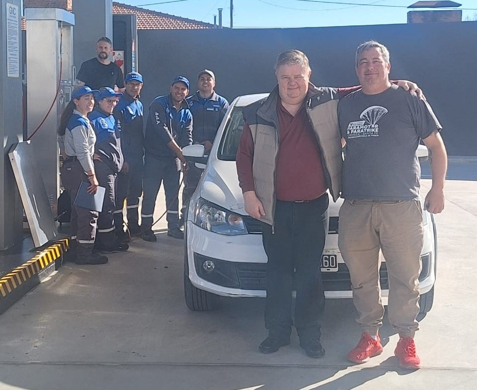 YPF Martinatto comienza con su nuevo servicio de GNC en Arroyito