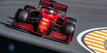 El monegasco Charles Leclerc es el más rápido hasta ahora en Zandvoort.