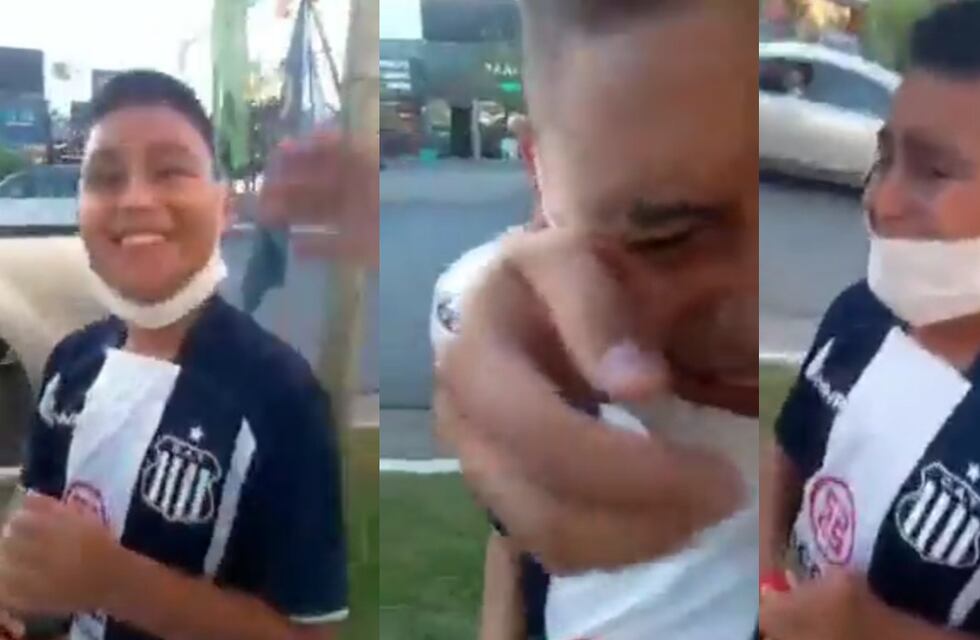 Te están buscando Matador: un nene de Talleres lloró de la emoción y Diego Valoyes quiere conocerlo
