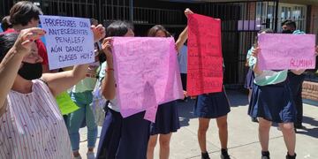 Denuncias por acoso sexual en una escuela de Salta.