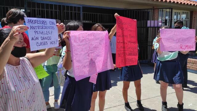Denuncias por acoso sexual en una escuela de Salta.