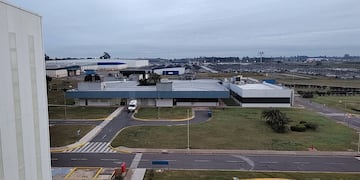 El predio vecino a la Ruta Nacional A012 quedó paralizado en más de una oportunidad desde fines del año pasado.