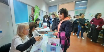 Exitosa campaña del PAP en el Centro de Salud de Tres Arroyos