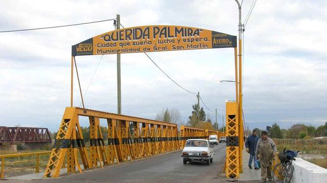El pueblo desde donde partirá el tren a Buenos Aires.