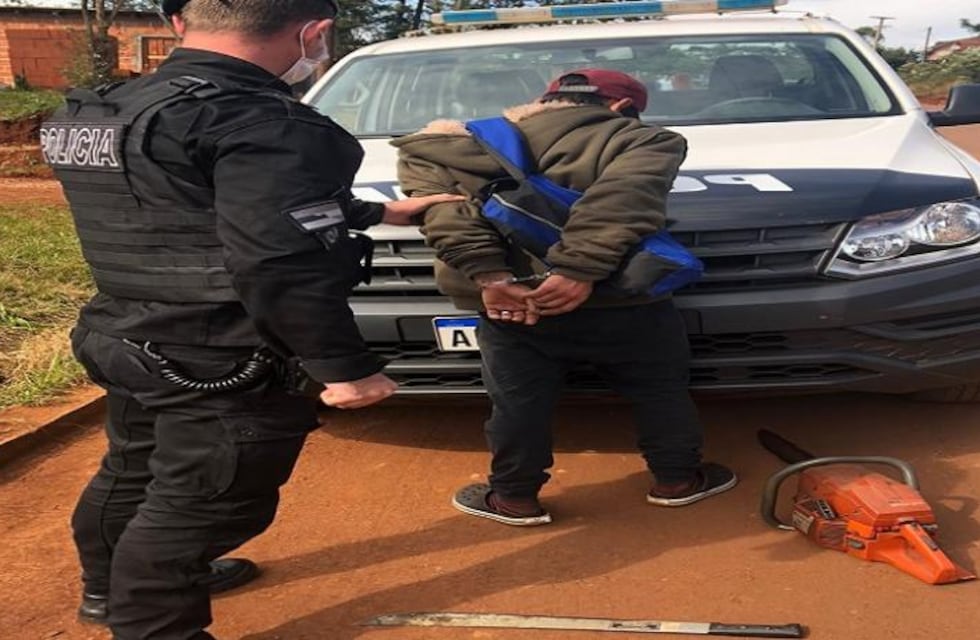Detuvieron a un individuo que robó herramientas a un colono