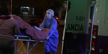 Al ministerio de Salud Puntano le preocupa la positividad de los testeos y la cantidad de muertos diarios que hay por Coronavirus. Gentileza El Diario