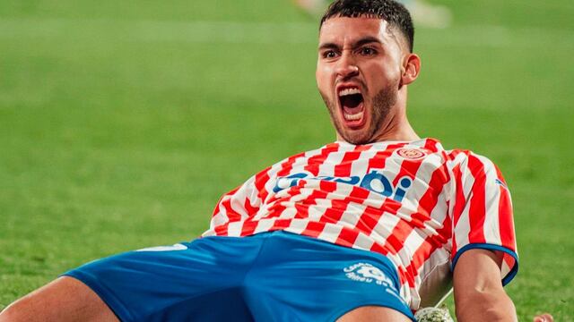 Nahuel Bustos vive un gran momento en el FC Girona de España. (Prensa FC Girona).