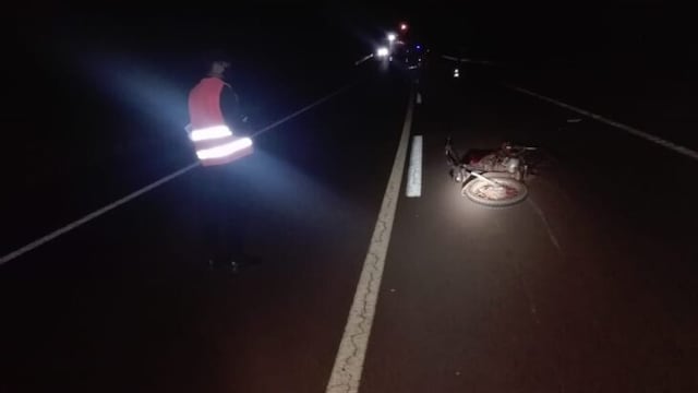 El motociclista fallecido fue identificado como Sandro Daniel Coinete de 22 años.